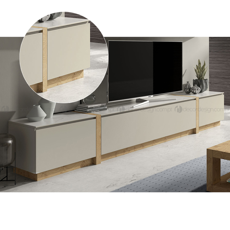 Móvel TV Leonora - Mobiliário feito com materiais de qualidade